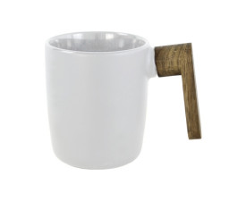 Керамічне горнятко AGERA 350 мл з ручкою (білий)