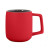 Горнятко керамічне матове AVA, 420 мл (червоний)