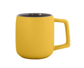 Горнятко керамічне матове AVA, 420 мл (жовтий)