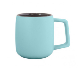 Горнятко керамічне матове AVA, 420 мл (блакитний)