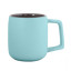 Горнятко керамічне матове AVA, 420 мл (блакитний)