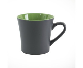 Керамічне горнятко MARCELA матове 360 мл (сіро-зелений) Керамічне горнятко MARCELA матове 360 мл (сіро-зелений)