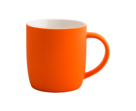 Порцелянове горнятко FIESTA 320 мл, софт тач (помаранчевий)
