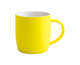 Порцелянове горнятко FIESTA 320 мл, софт тач (жовтий)