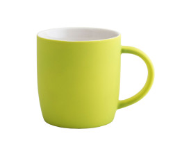 Порцелянове горнятко FIESTA 320 мл, софт тач (лимонний)