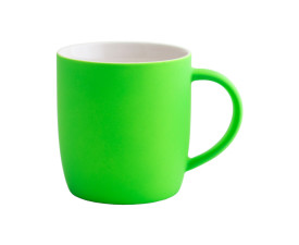 Порцелянове горнятко FIESTA 320 мл, софт тач (світло-зелений)