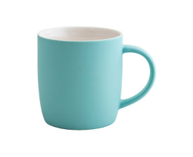 Порцелянове горнятко FIESTA 320 мл, софт тач (блакитний)