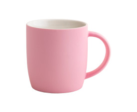 Порцелянове горнятко FIESTA 320 мл, софт тач (рожевий)