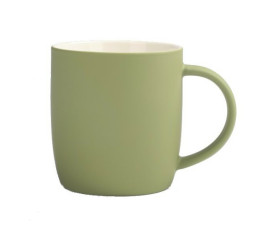 Порцелянове горнятко FIESTA 320 мл, софт тач (оливковий)