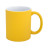 Керамічне горнятко софттач SALSA 340 мл під нанесення зображення (жовтий)