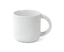 Керамічне горнятко матове SELENA 350 мл (білий)