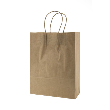 Пакет паперовий, 240*100*320 мм (бурий)