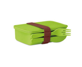 Ланч бокс SUNDAY, 16x11 см, PP (зелений)