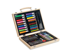 Набір з 66 предметів GENIO, 28x21x4,2 см (деревина)