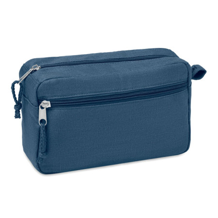 Косметичка NAIMA COSMETIC, 21x8х13 cм, конопля (синій) Косметичка NAIMA COSMETIC, 21x8х13 cм, конопля (синій)