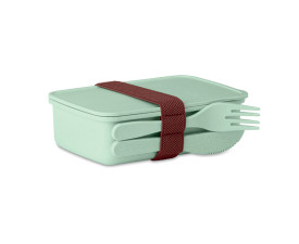 Ланч бокс SUNDAY, 16x11 см, PP (блакитний)