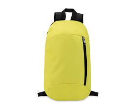 Рюкзак TIRANA з кишенею, 22х10х39 см (лайм)