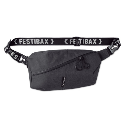 Сумка поясна FESTIBAX&reg; BASIC, поліестер (синій)