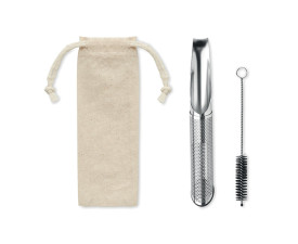 OOLONG, Набір для заварювання чаю, 15x2 см, метал (срібний)