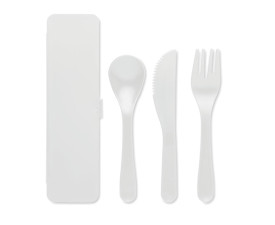 Набір столових приборів RIGATA (білий)