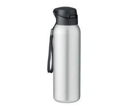 Пляшка для напоїв LUOC 580 мл, алюмінієва  (срібний)