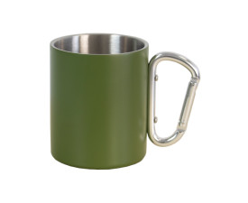 Кружка металева VIISKO 300 мл (оливковий)