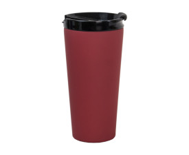 Термогорнятко FLASKO 550 мл, метал (червоний)