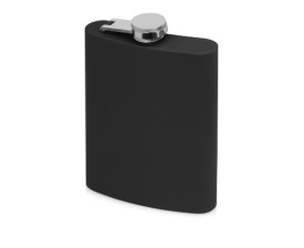 Фляга металева матова GLORY, 240 мл (чорний) Фляга металева матова GLORY, 240 мл (чорний)