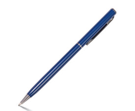 Ручка кулькова CORA, метал (синій)