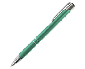 Ручка металева DUNA з насічками (салатовий)