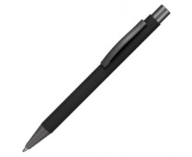 Ручка металева TARA під дзеркальний лого (чорний)