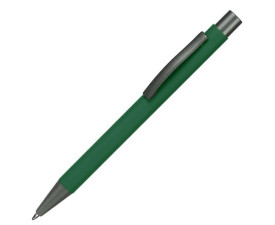 Ручка металева TARA під дзеркальний лого (темно-зелений)