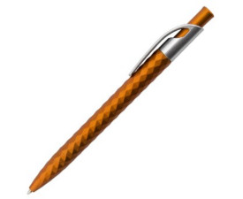 Ручка пластикова GEMA зі кліпом (помаранчевий)