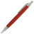 Ручка кулькова GRETA пластикова софт-тач покриттям та сірими елементами (червоний)