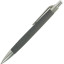 Ручка кулькова GRETA пластикова софт-тач покриттям та сірими елементами  (сірий)