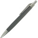 Ручка кулькова GRETA пластикова софт-тач покриттям та сірими елементами  (сірий)
