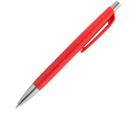 Ручка кулькова LEKSA, пластик (червоний)