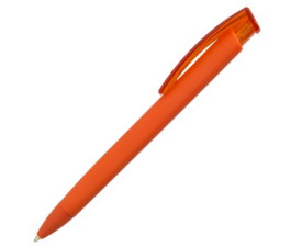 Ручка кулькова UMA soft-touch TRINITY K (помаранчевий)
