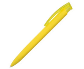 Ручка кулькова UMA soft-touch TRINITY K (жовтий)
