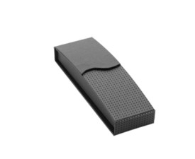 Футляр для ручок ETUI з застібкою, пластик (чорний) Футляр для ручок ETUI з застібкою, пластик (чорний)