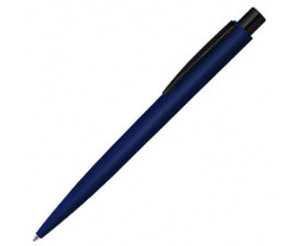 Ручка металева UMA LUMOS M GUM soft-touch  (темно-синій)