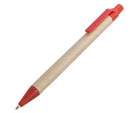 Ручка BAVOVNA з переробленого матеріалу (червоний) Ручка BAVOVNA з переробленого матеріалу (червоний)