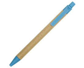 Ручка BAVOVNA з переробленого матеріалу (блакитний) Ручка BAVOVNA з переробленого матеріалу (блакитний)