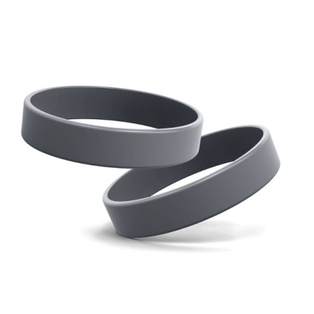 Промо браслет FORUM 202x12x1,2 мм, силікон (фіолетовий)