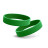Промо браслет FORUM 202x12x1,2 мм, силікон (зелений)