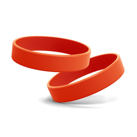 Промо браслет FORUM 202x12x1,2 мм, силікон (фіолетовий)