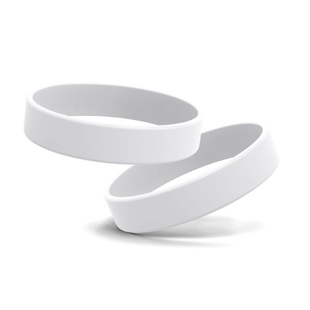 Промо браслет FORUM 202x12x1,2 мм, силікон (фіолетовий)