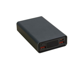 Зарядний пристрій HERKULES для ноутбуку на 13500 mAh/49,95W (чорний)