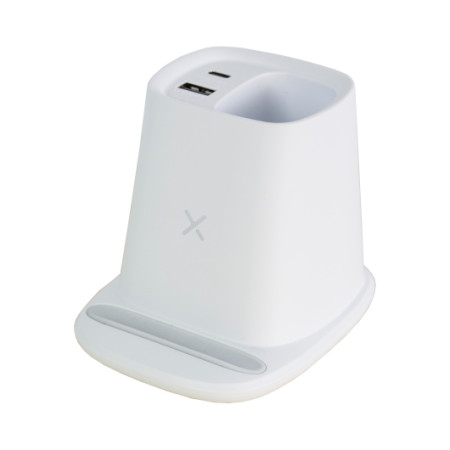 Зарядка-підставка REJA, пластик  (чорний)