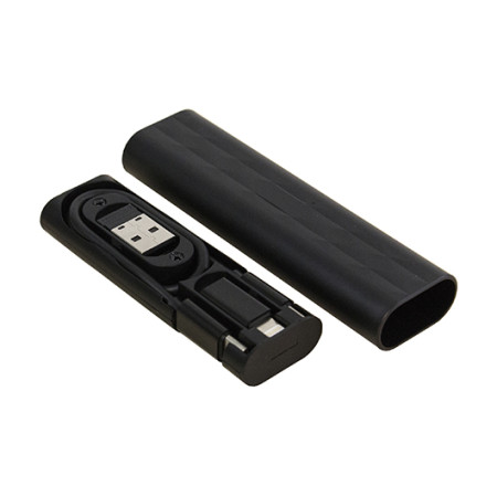 WIZARD, Набір перехідників 6 в 1, 107x30x15  (чорний)